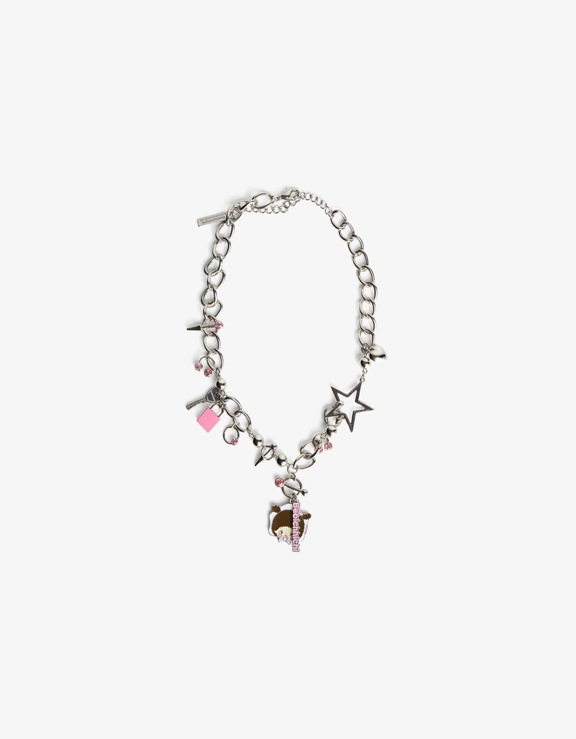 Monchhichi necklace