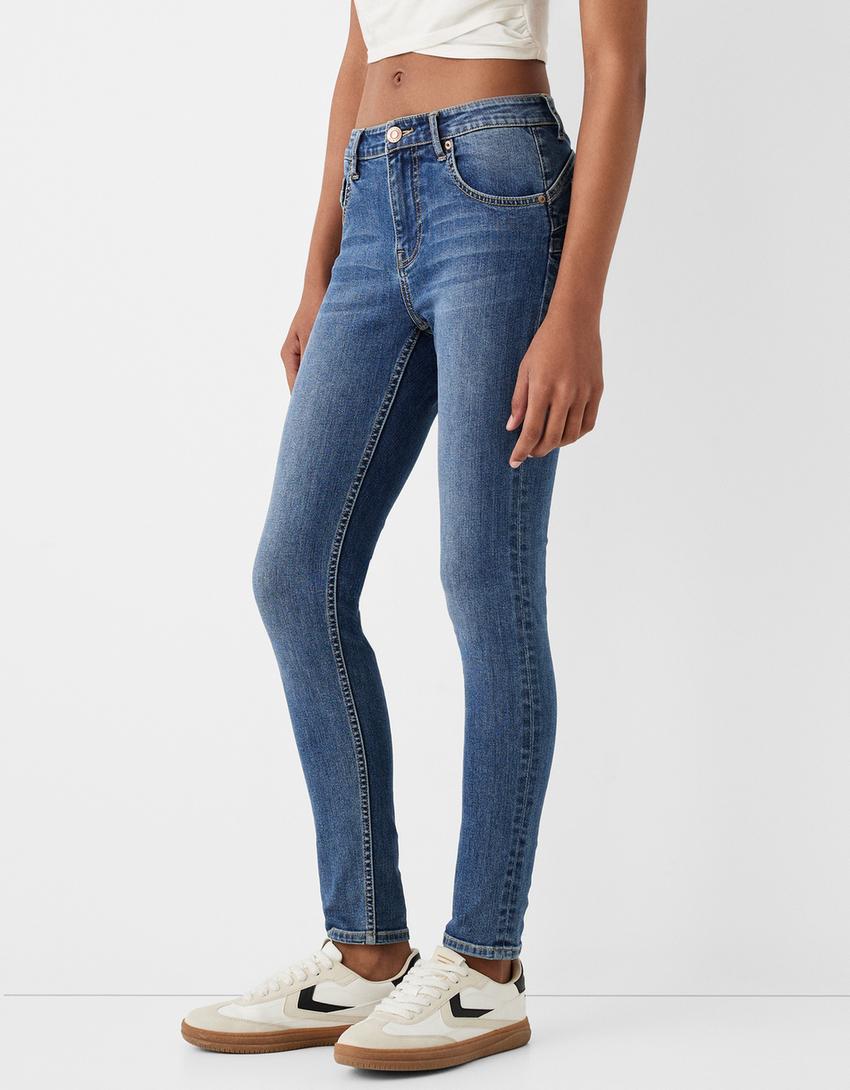 Push-up skinny jeans - BSK Teen | Bershka