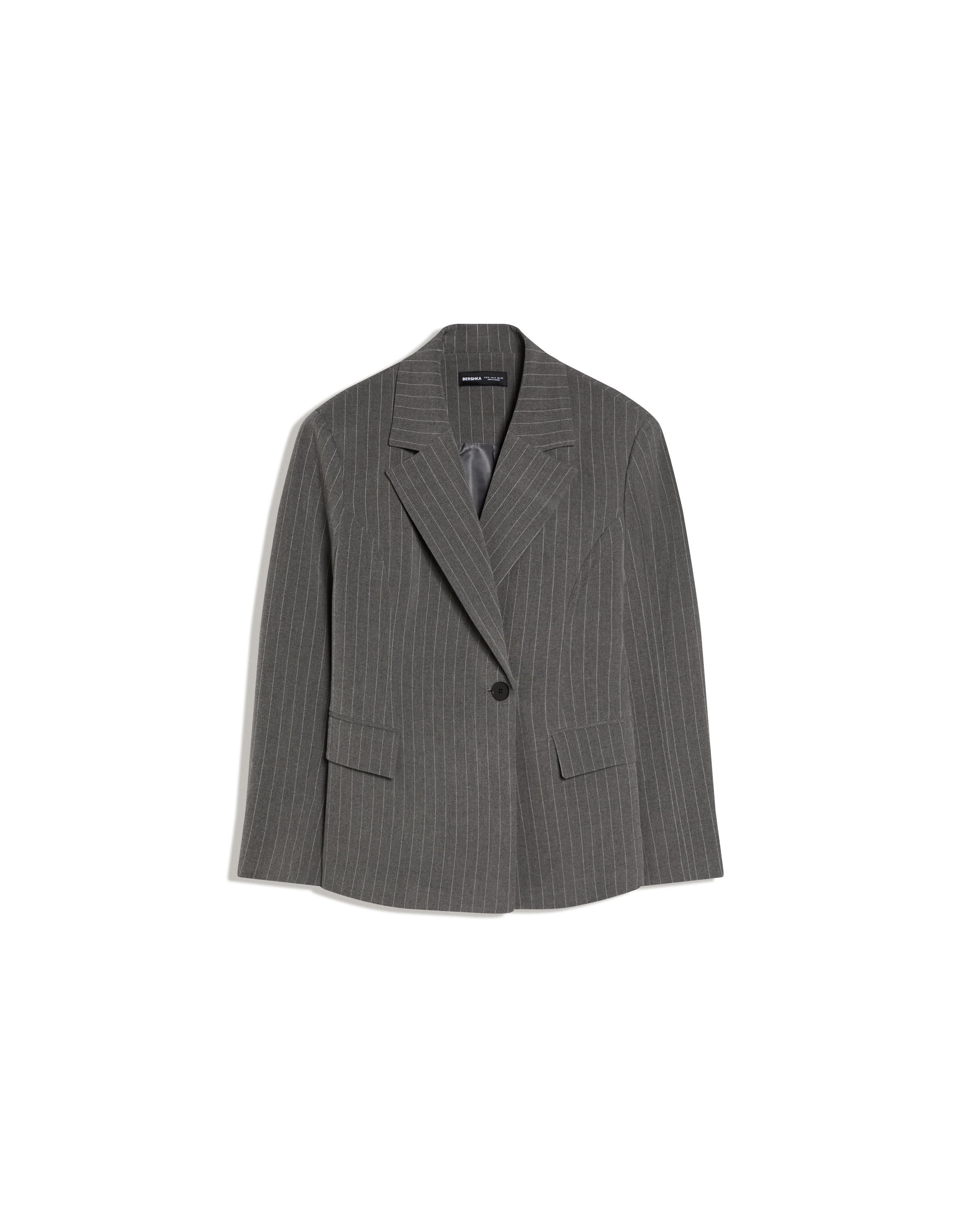 Blazer with back darts — Grey