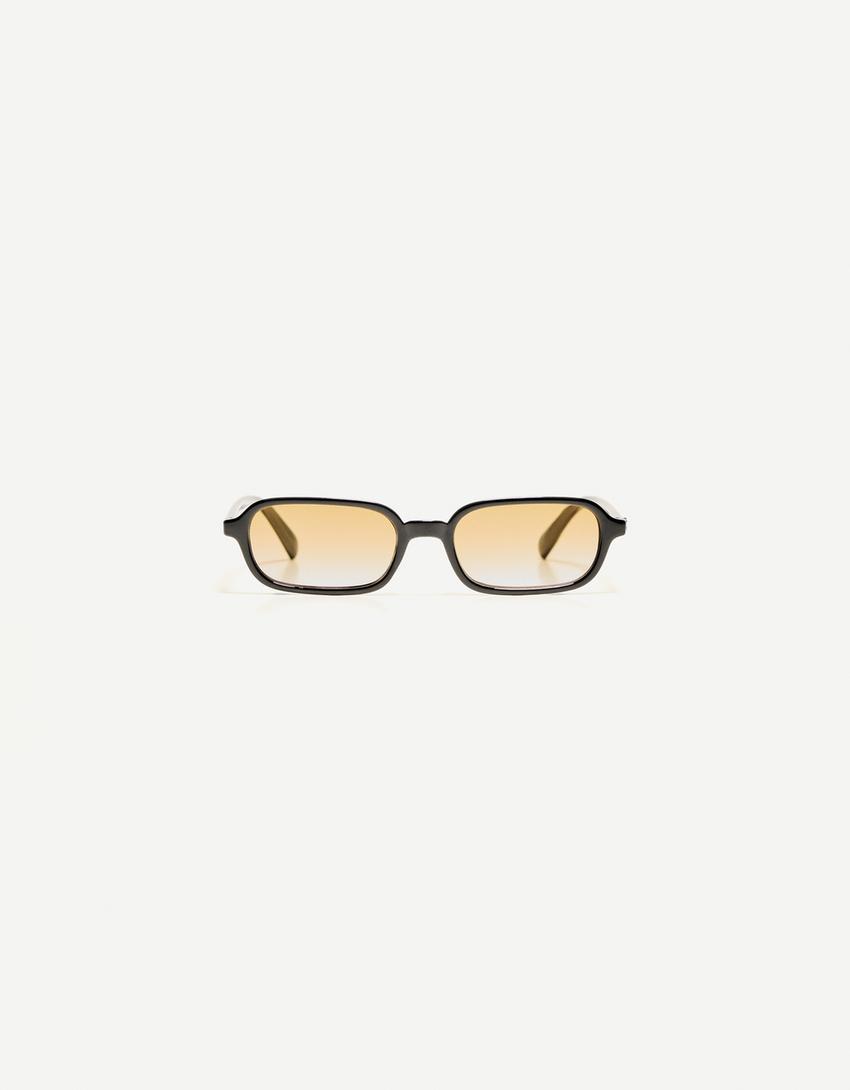 Lunettes de soleil rectangulaires Accessoires Homme Bershka