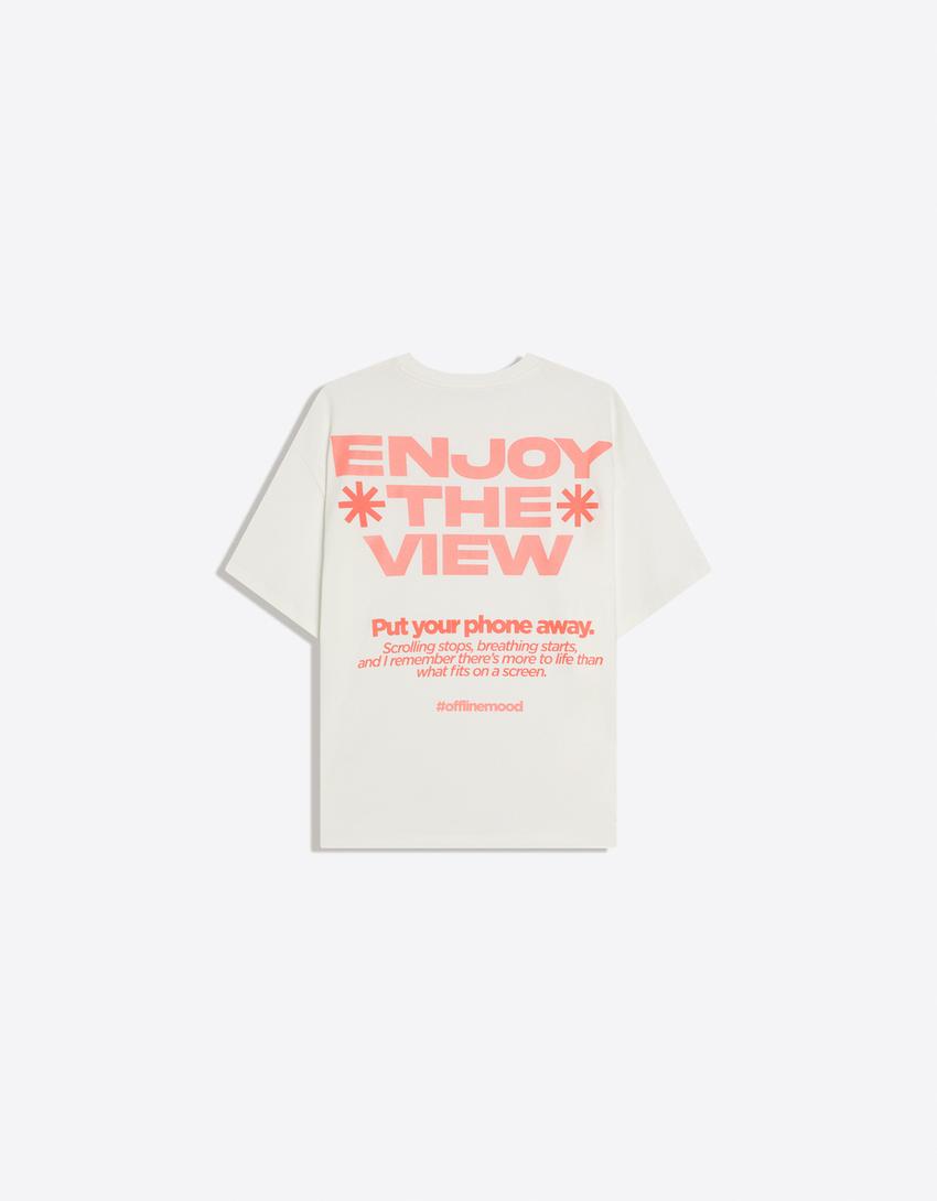 Short sleeve T-shirt-Off white