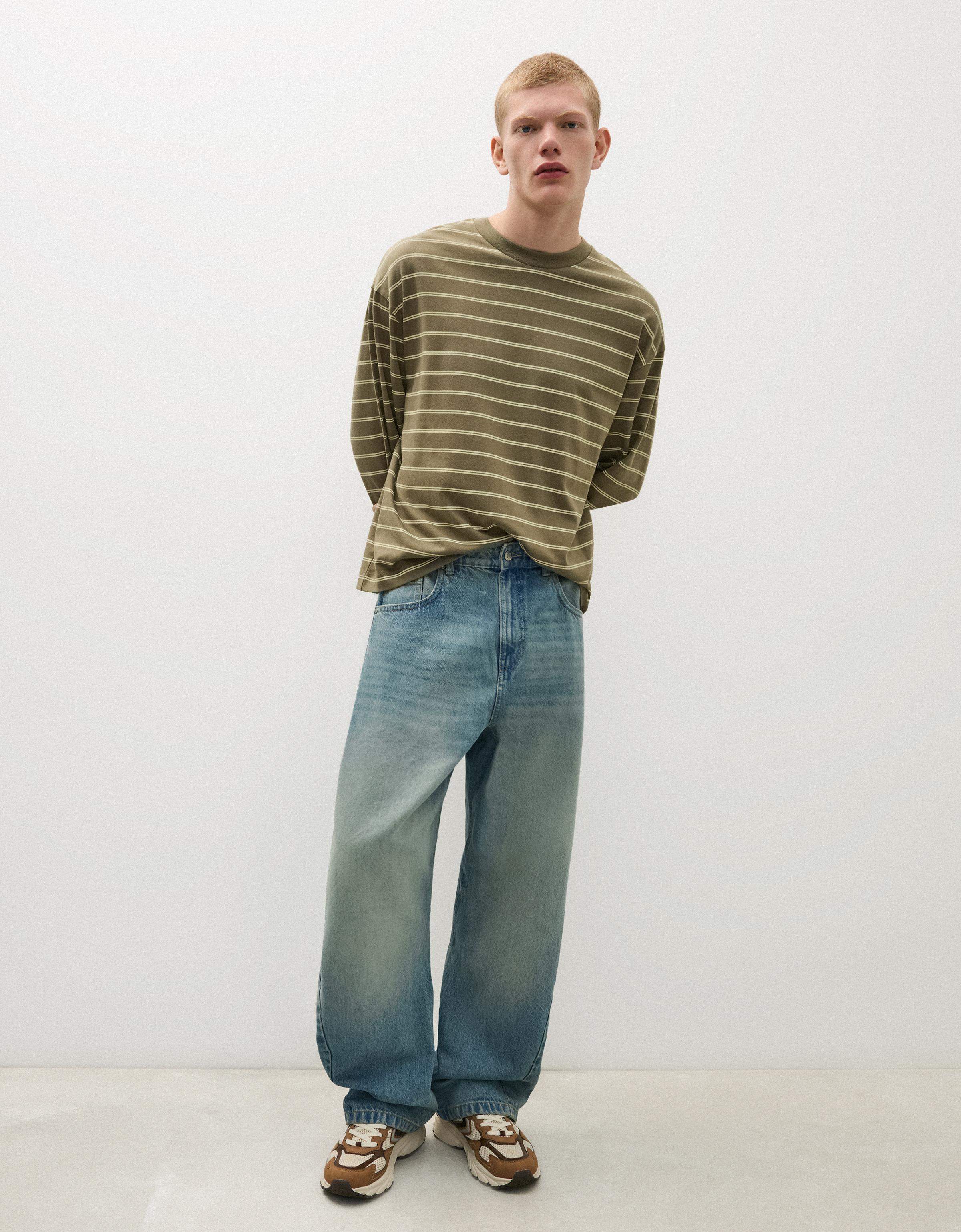 Twisted fit jeans — Light blue