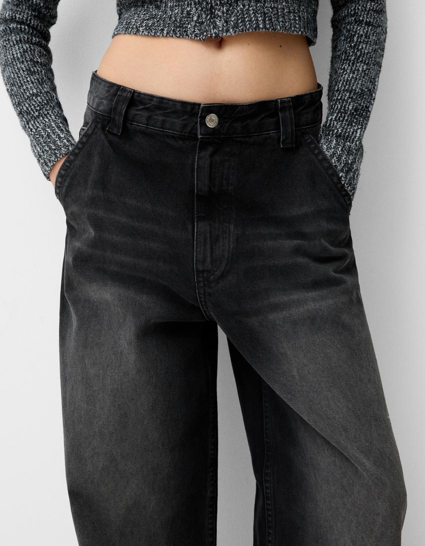 Skater jeans-Black-6