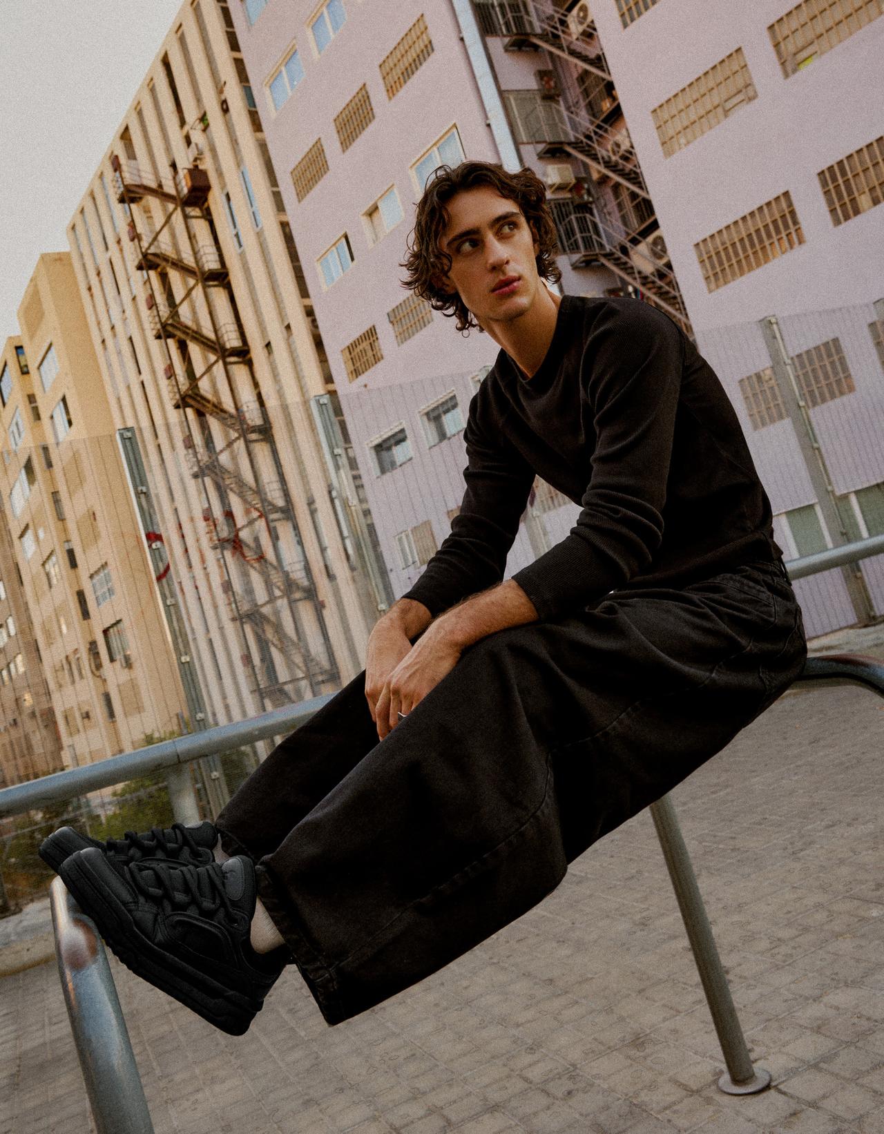 Skate trainers — BLACK