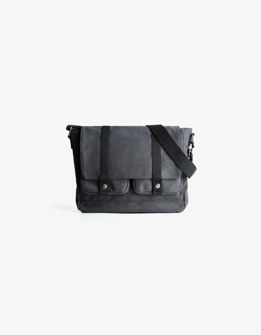 Bolso petos frontais-Negro-2