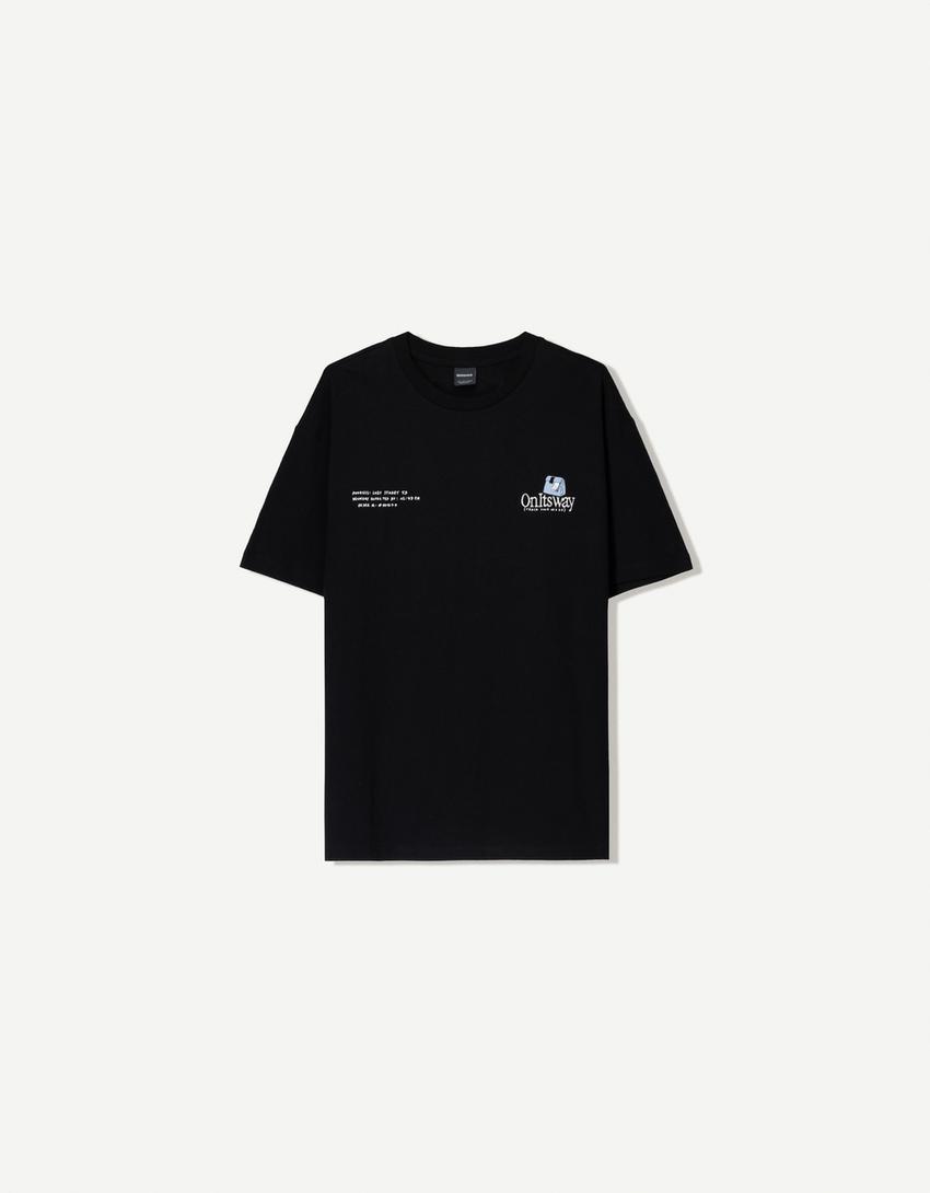 Camiseta manga corta  print