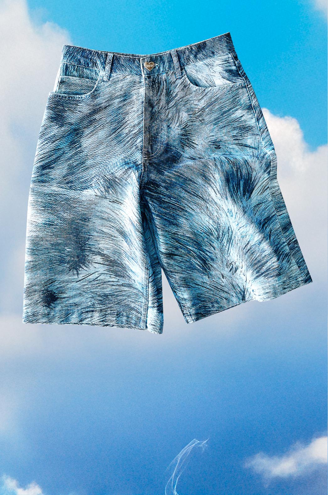 CA7RIEL & Paco Amoroso print Bermuda shorts
