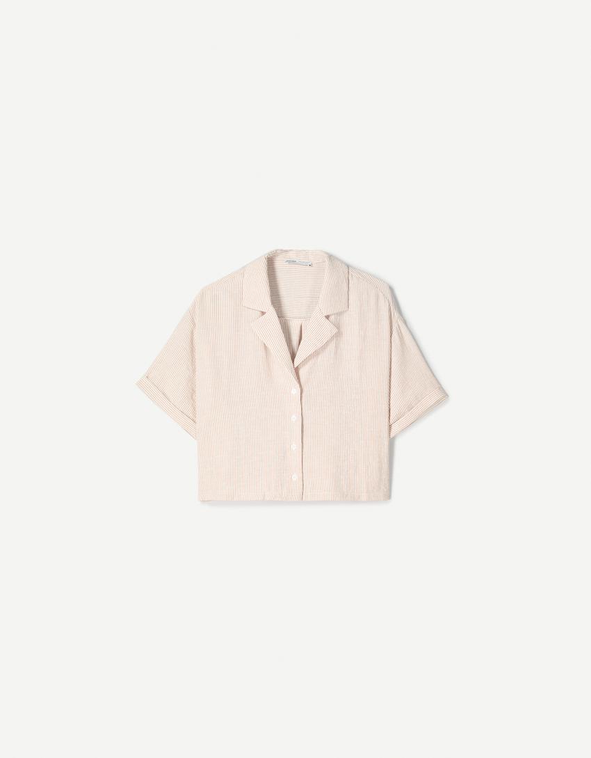 Conjunto camisa e calças rústicas-Conjunto camisa e calças rústicas