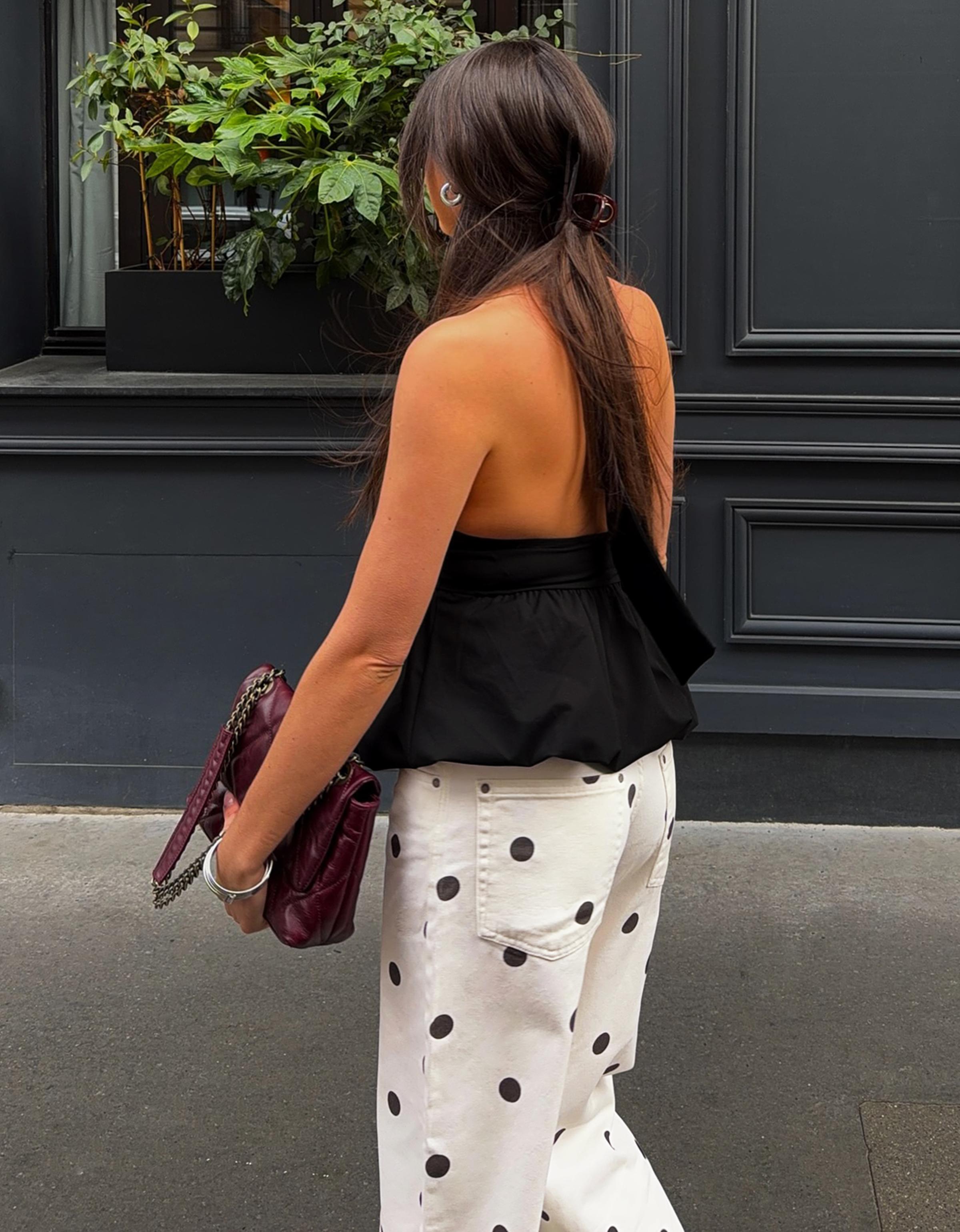 Balon efektli halter top - Görsel 69