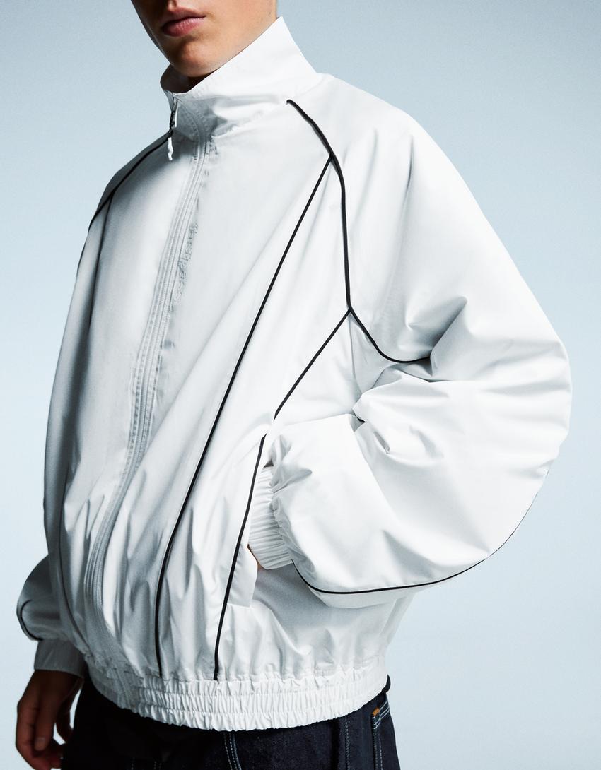 Cazadora técnica sport-Blanco