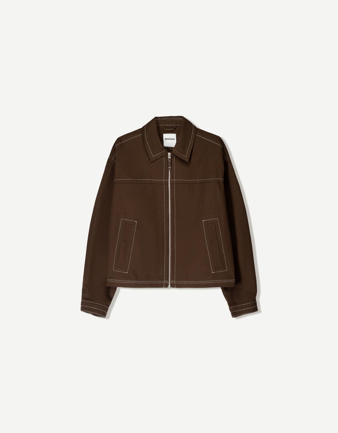 Contrast jacket
