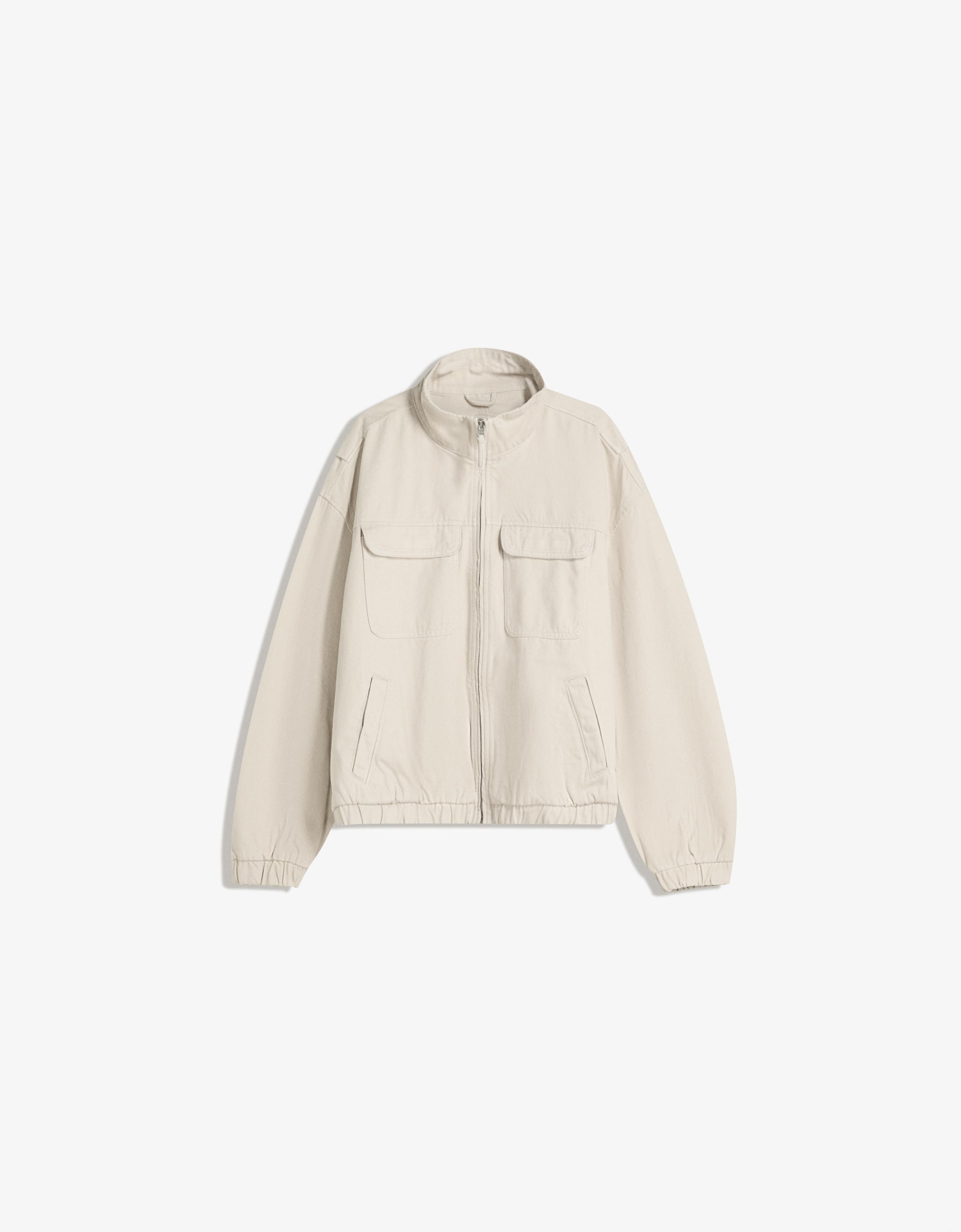 Jacket with pockets - Men | Bershka