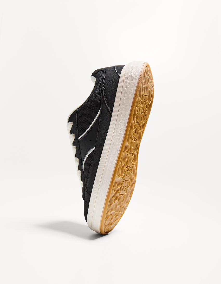 Sneakers skate-Noir-2