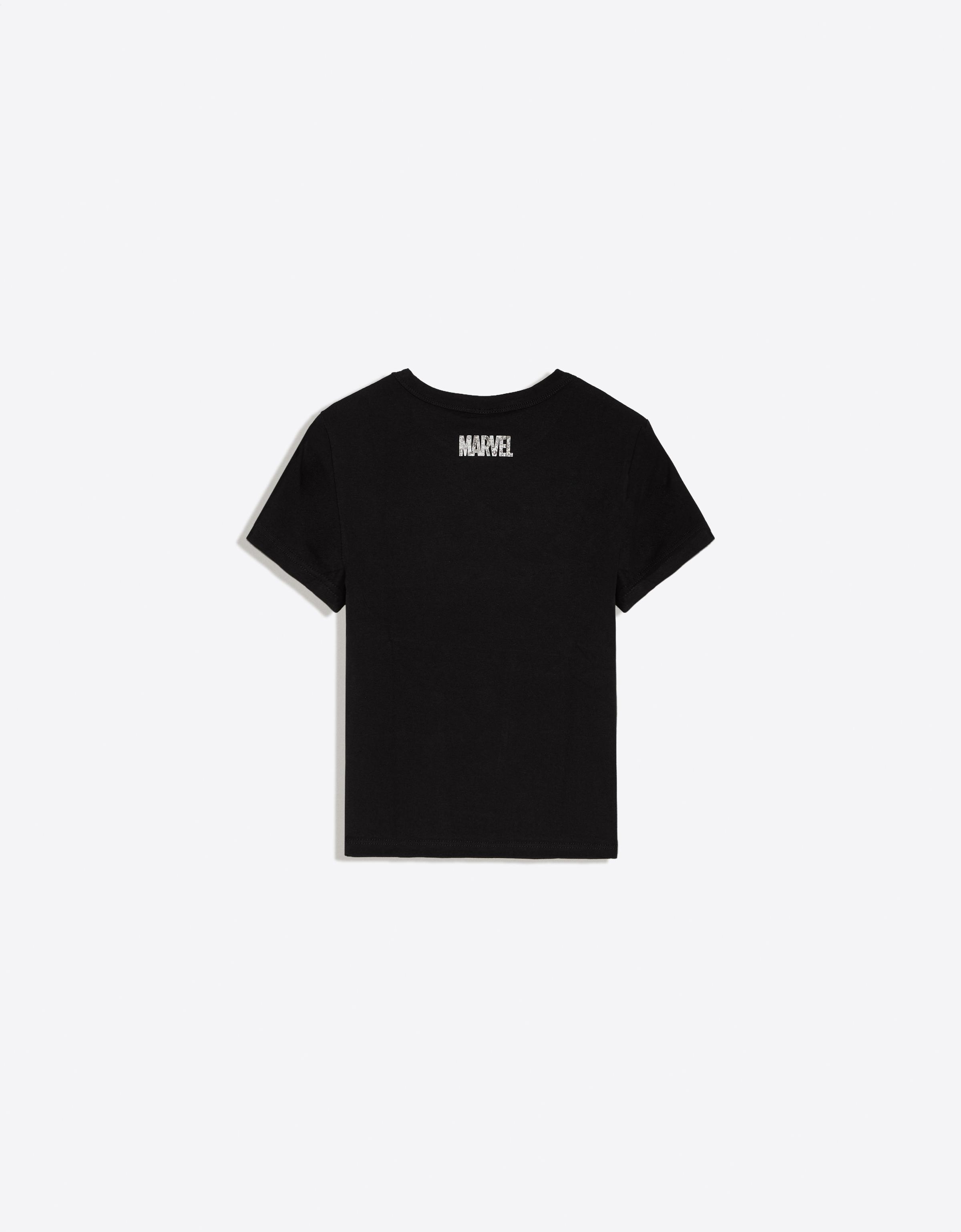 SPIDER-MAN fitted T-shirt — Black