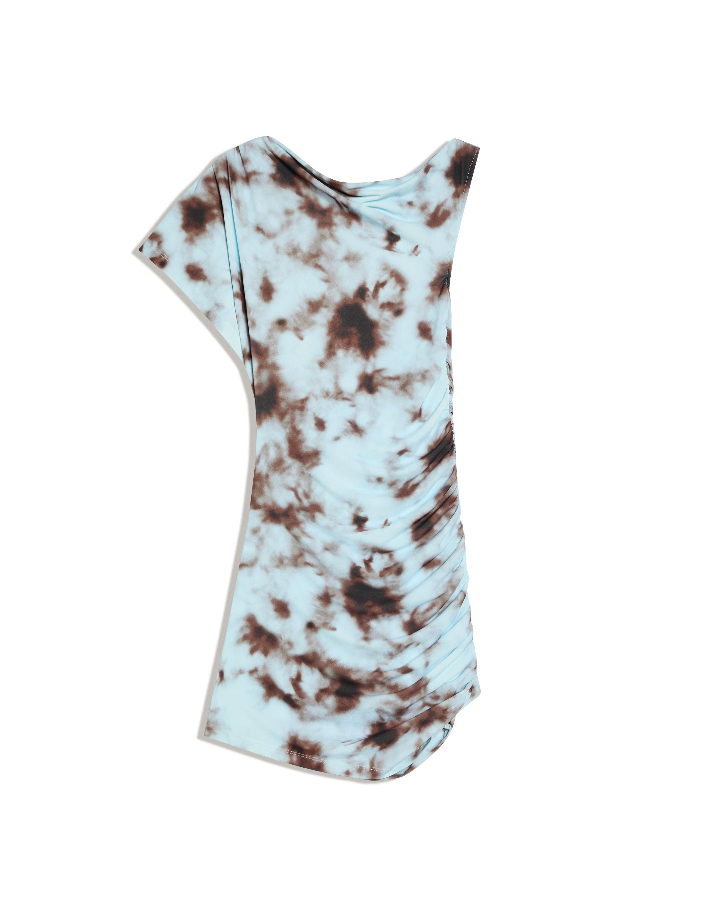 Asimetrik mini elbise - Görsel 10