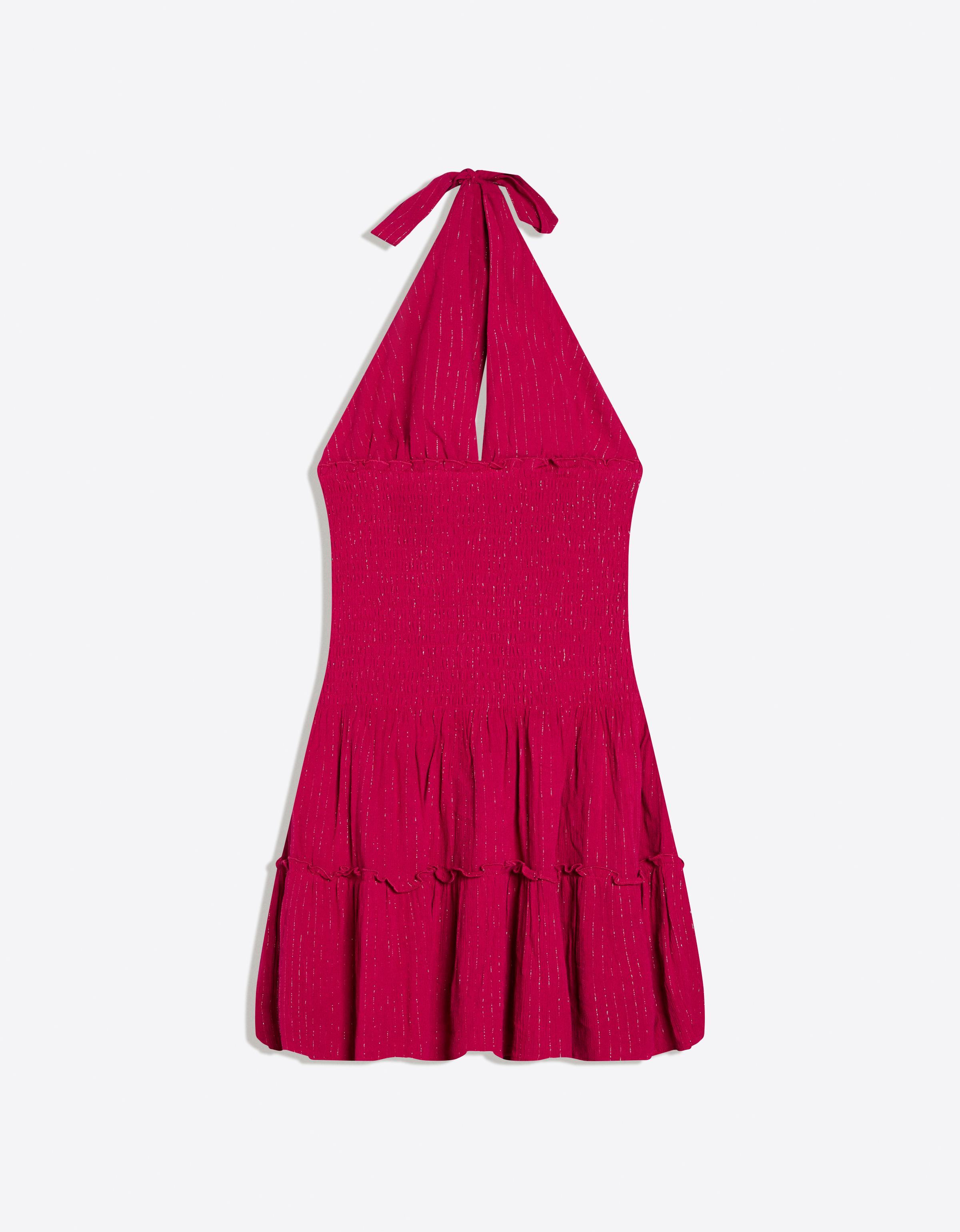 Mini fırfırlı elbise - Görsel 24