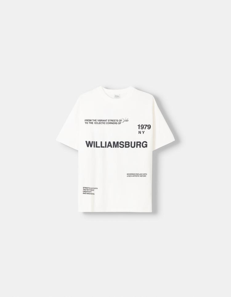 Desenli kısa kollu t-shirt
