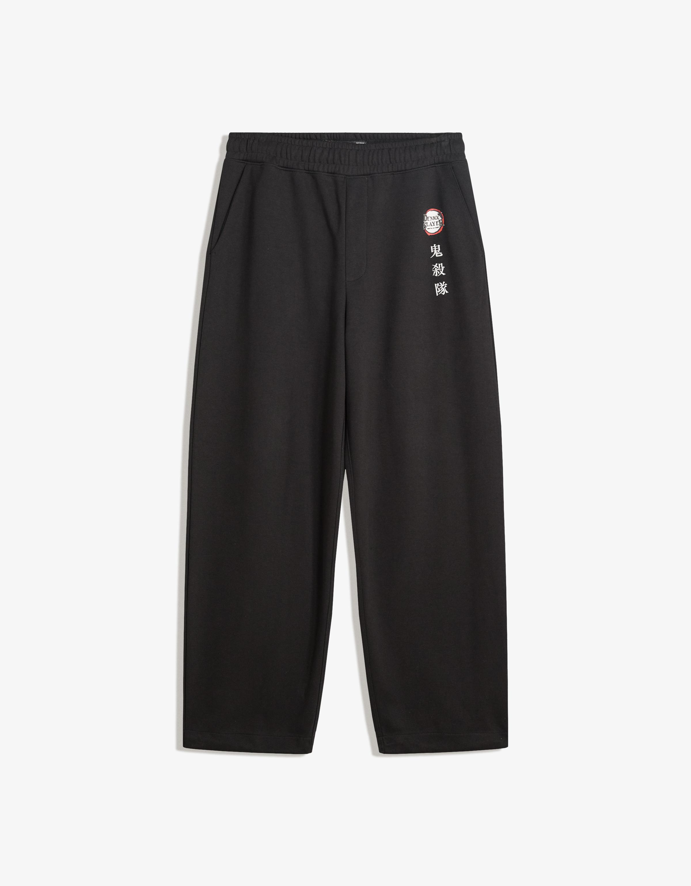Bershka Skaterhose Demon Slayer Herren Xs Schwarz