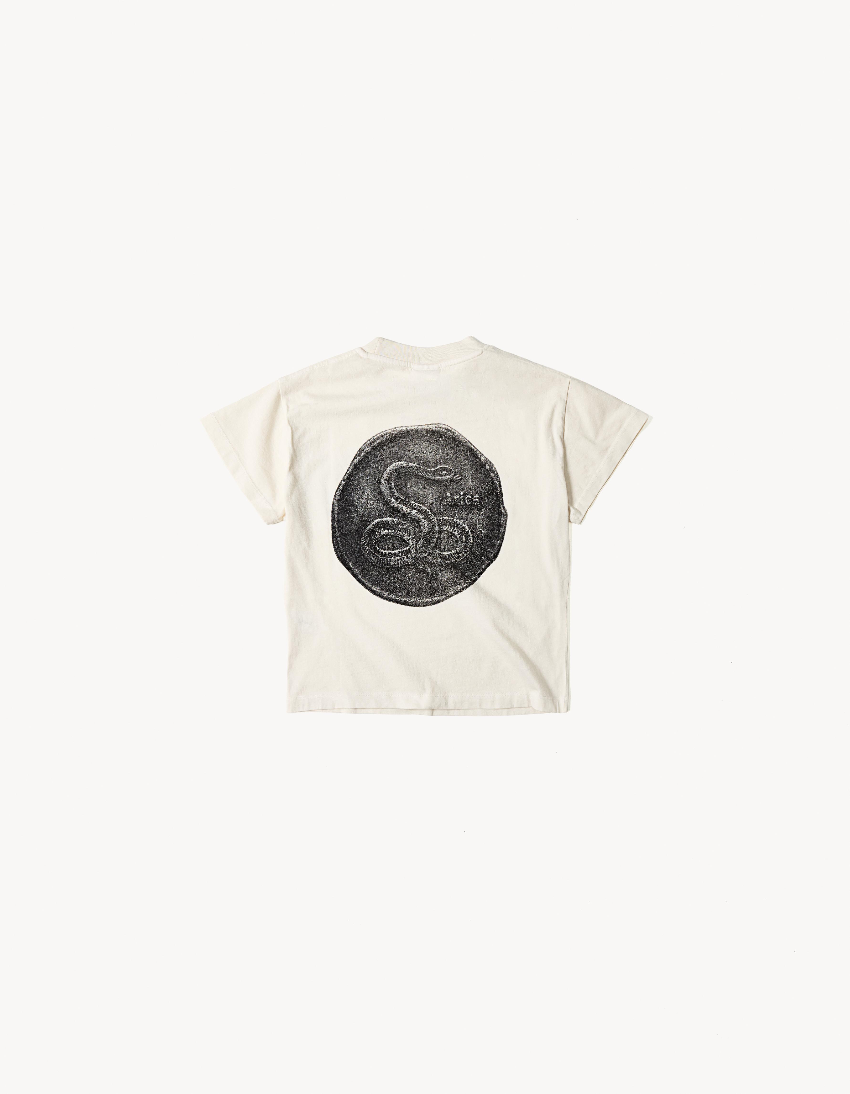 Regular fit T-shirt ARIES x BERSHKA — Off white