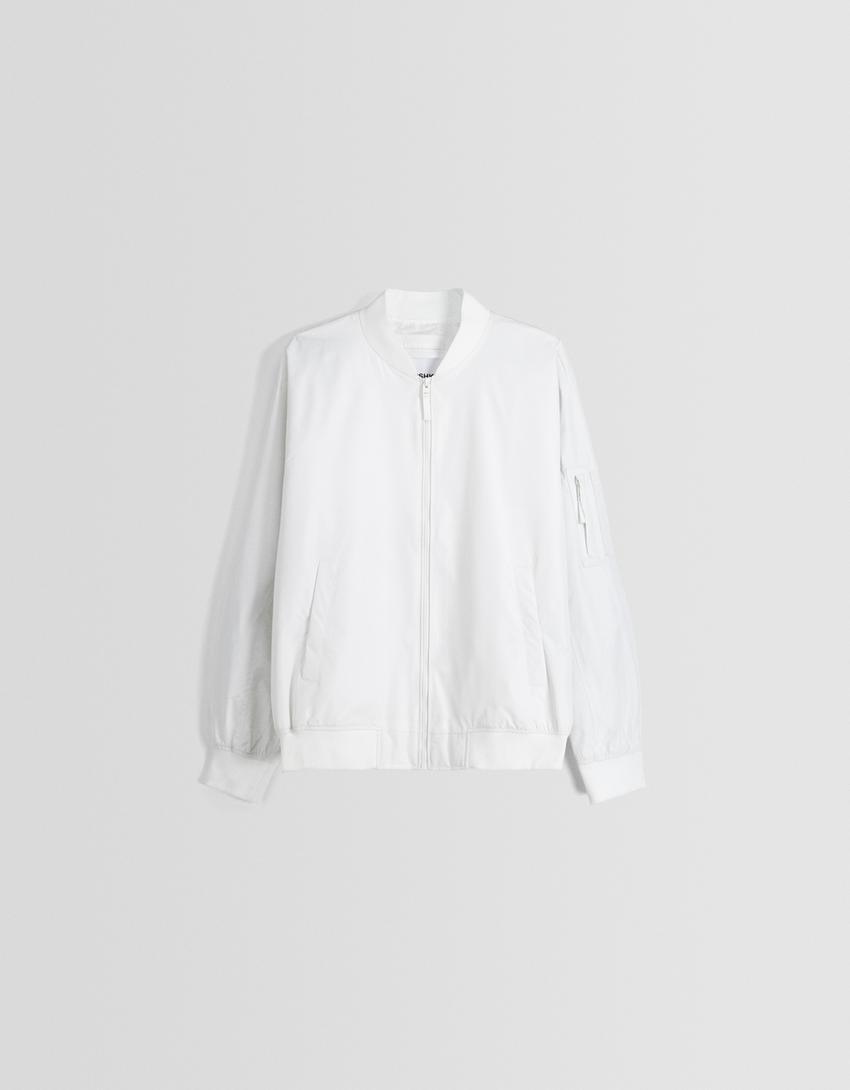 جاكيت بومبر خفيف-حجري-4