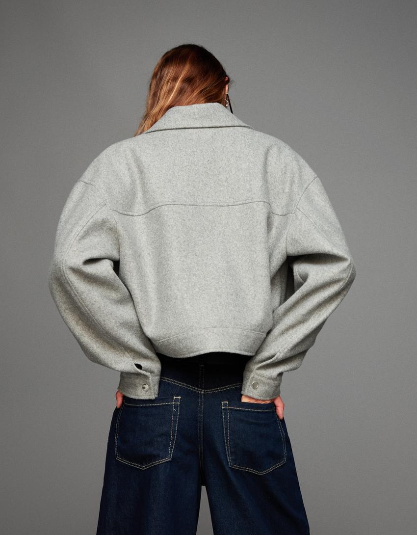 Cazadora trucker-Gris-2