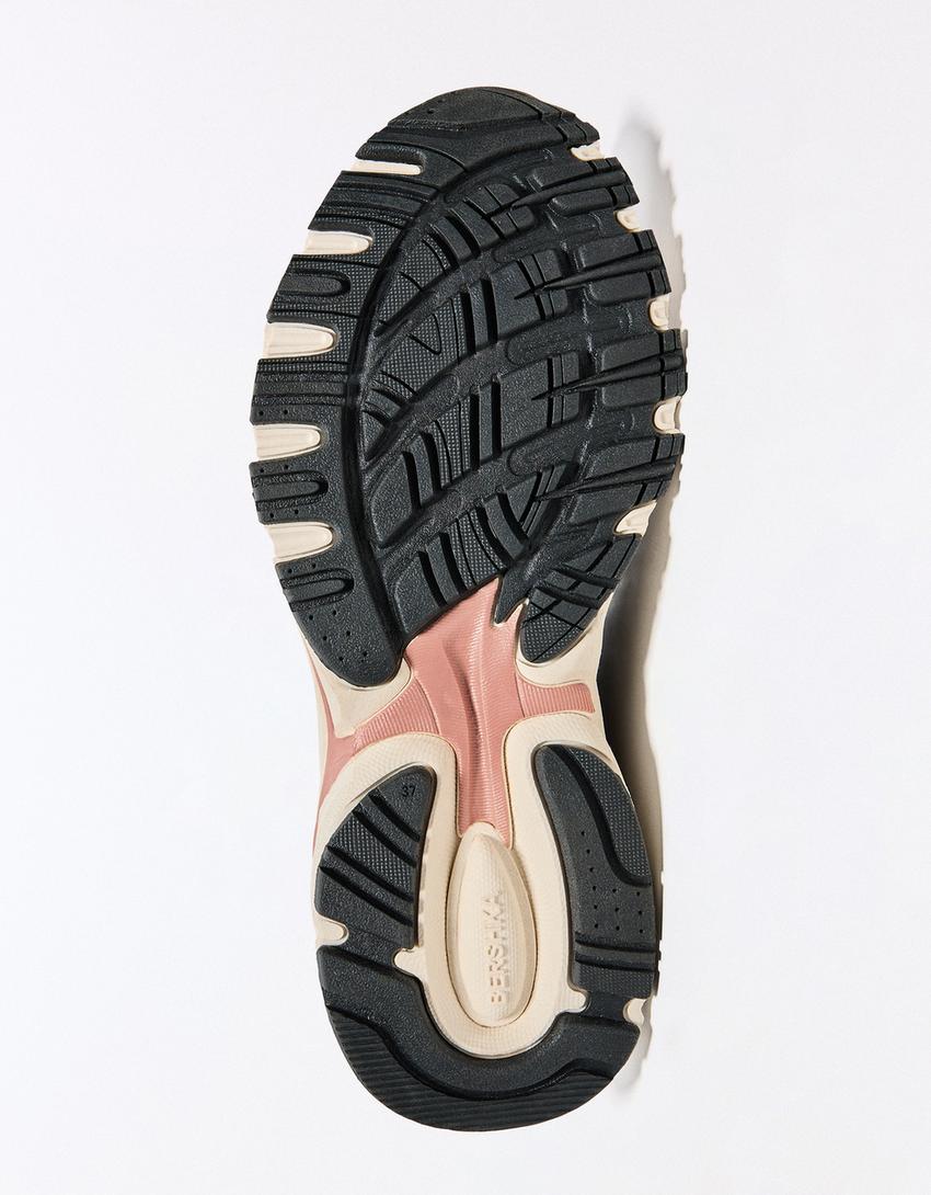 Çok parçalı spor ayakkabı-Çok renkli