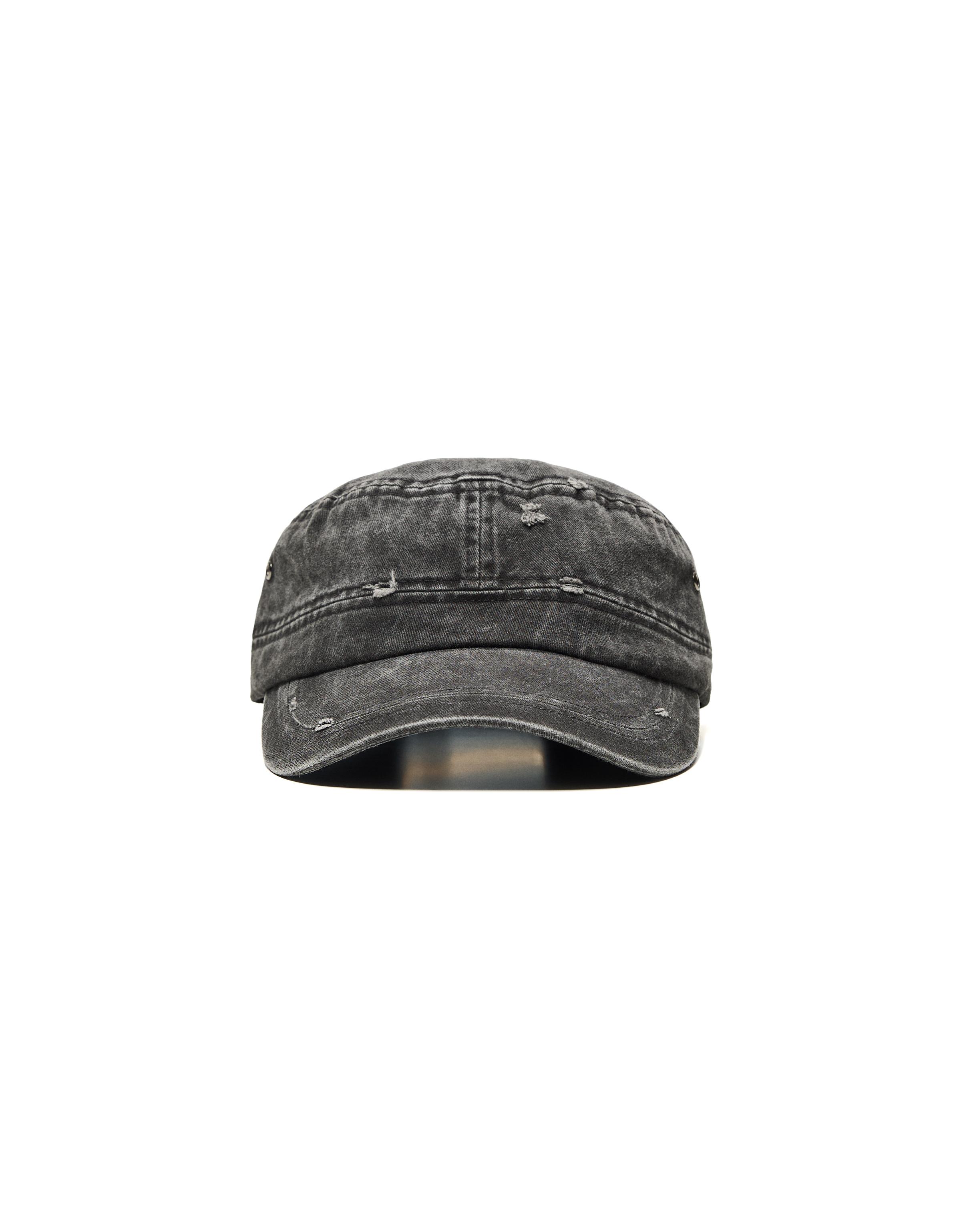 Twill cap — Black
