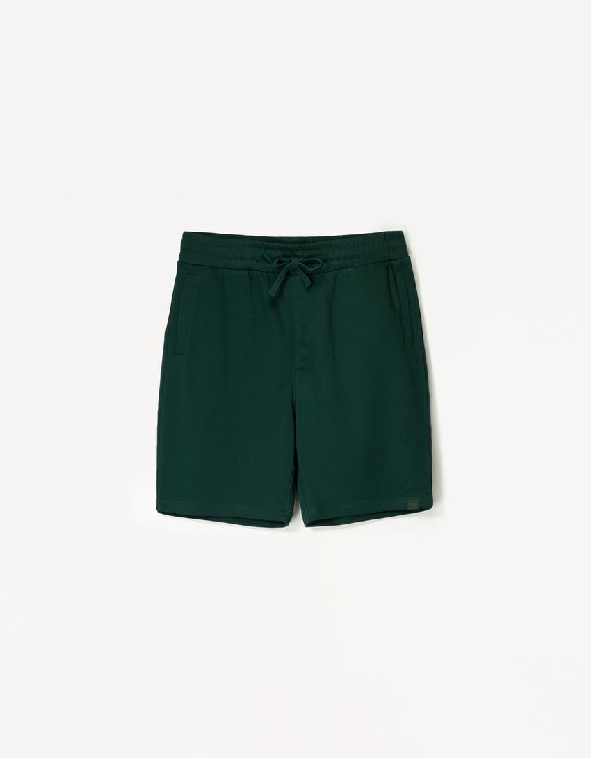 Set aus Shirt und Bermudashorts-Grün-6