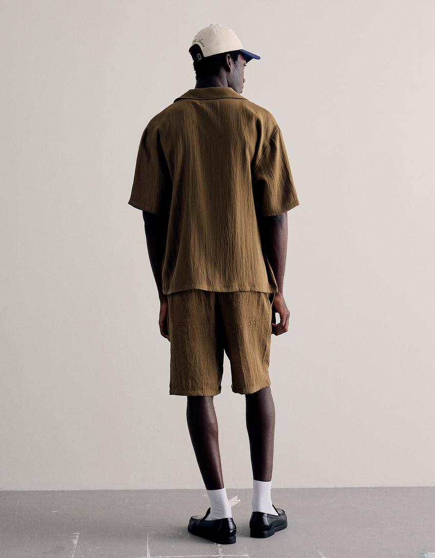 Shirt and Bermuda shorts set-Shirt and Bermuda shorts set