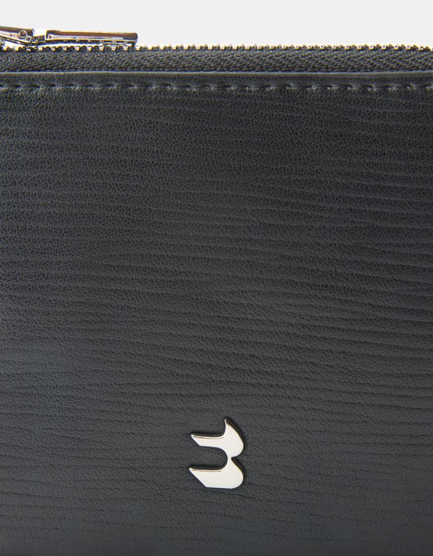 Portefeuille relief-Noir-3