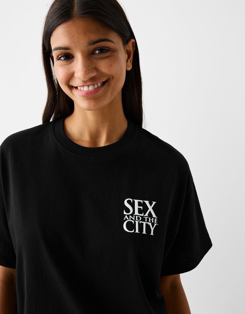 Sex and the City oversize short sleeve T shirt T shirts Women  