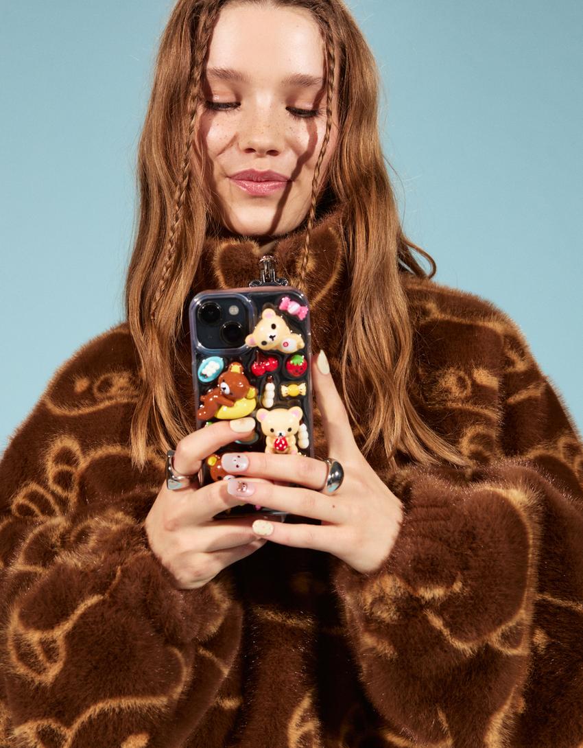 Rilakkuma mobile phone case - Accessories - Women | Bershka Rilakkuma mobile phone case - Accessories - Women | Bershka