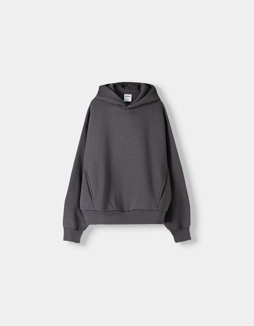 Sweat capuche-Gris-5