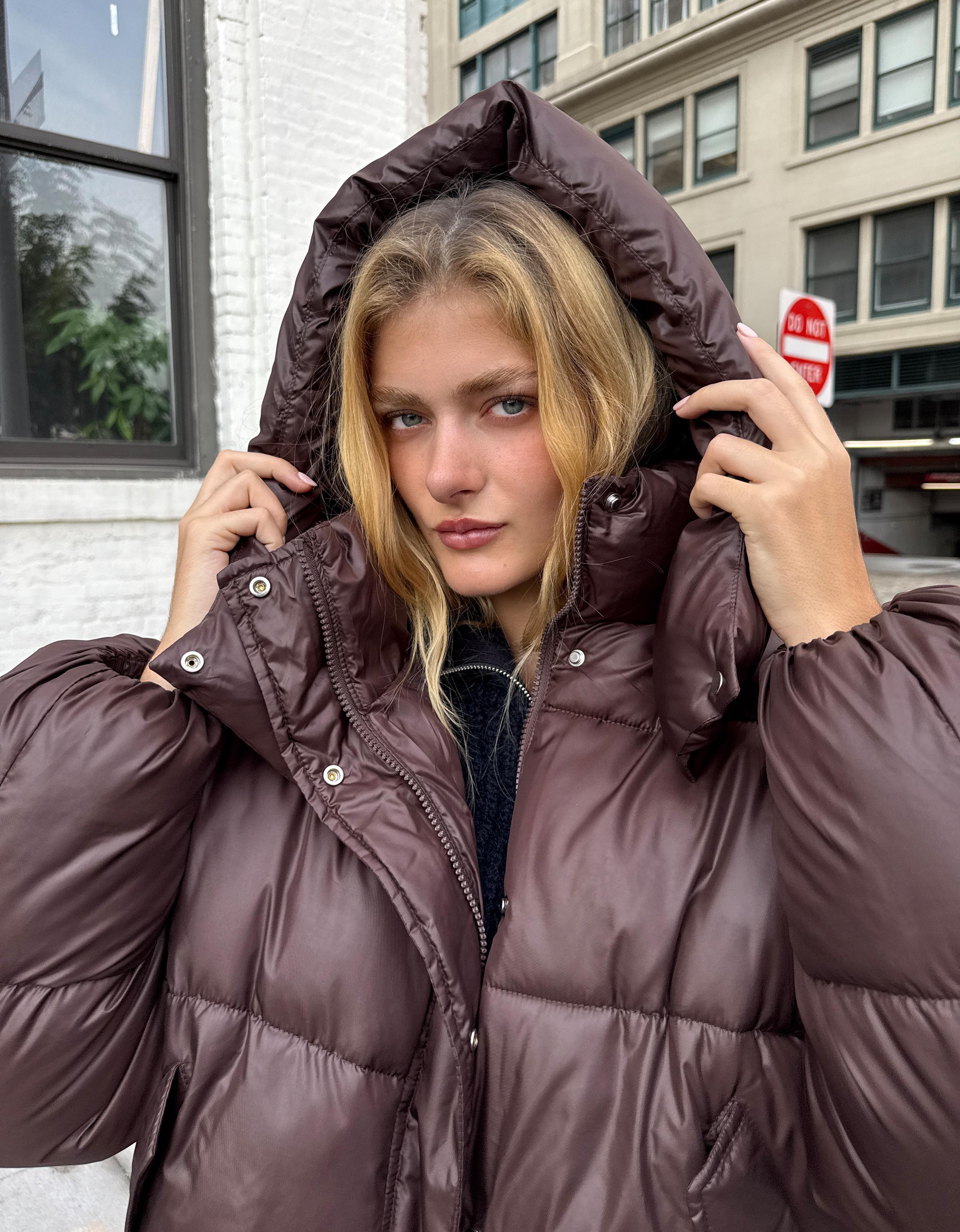 FCRB insulation padded jacket XL 茶 F.C.R.B INSULATION PADDED HOODED JACKET