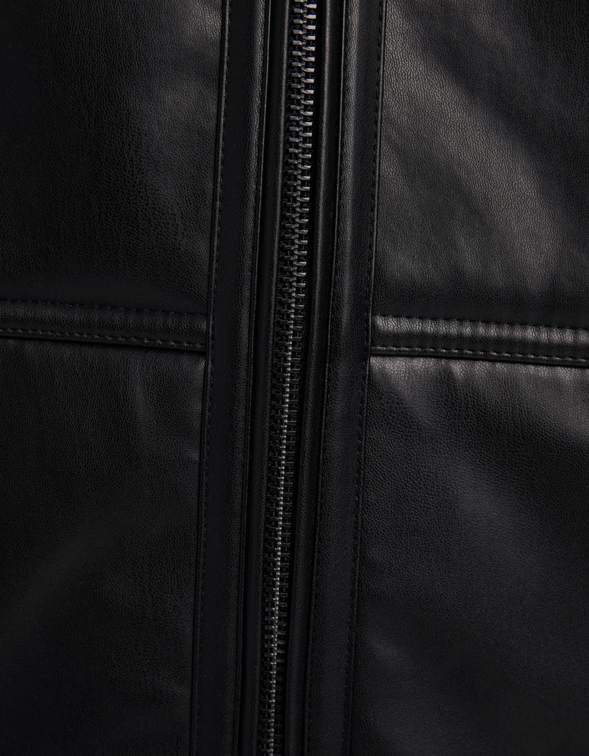 جاكيت بغطاء للرأس-أسود-5