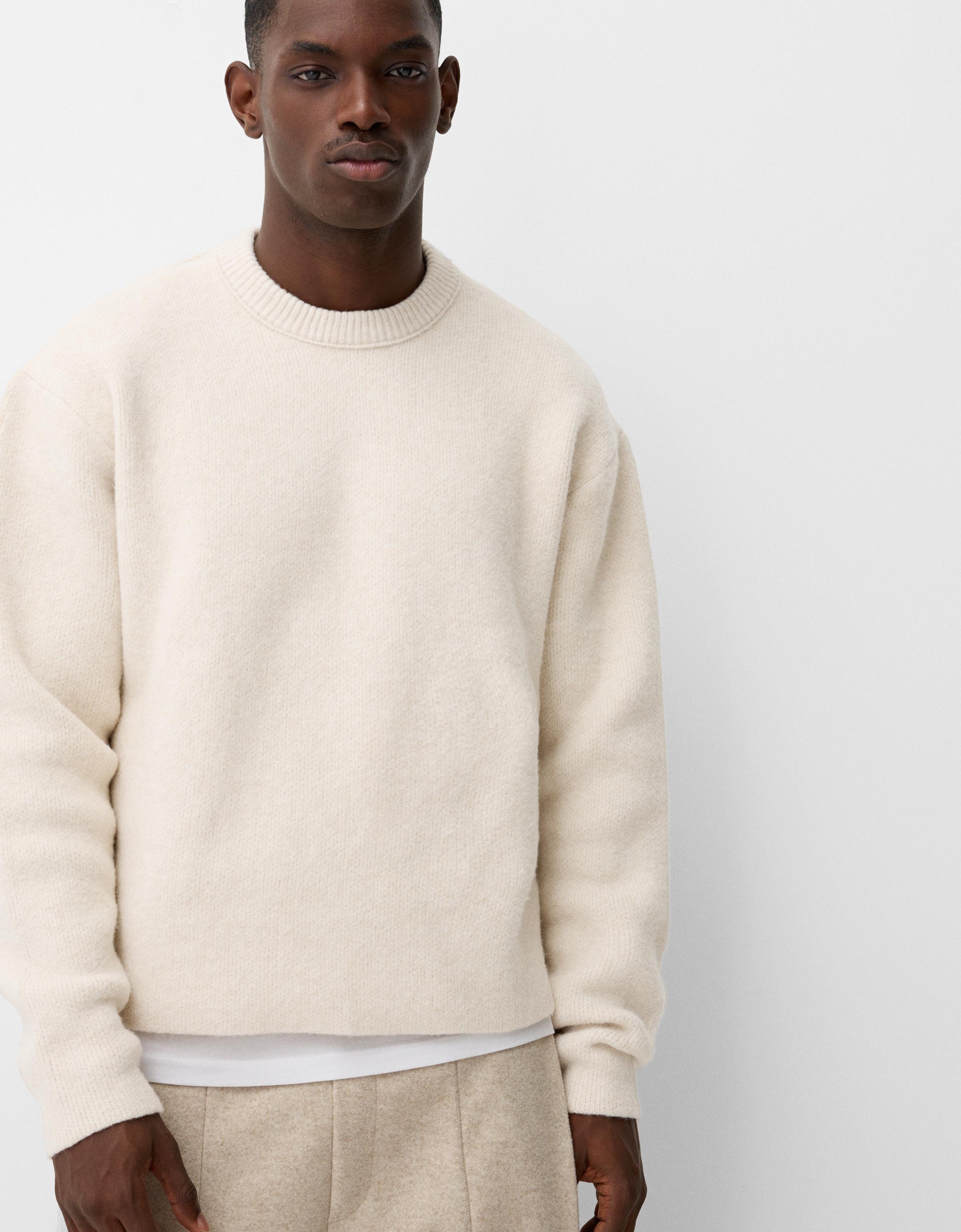 Cropped sweater - Men | Bershka