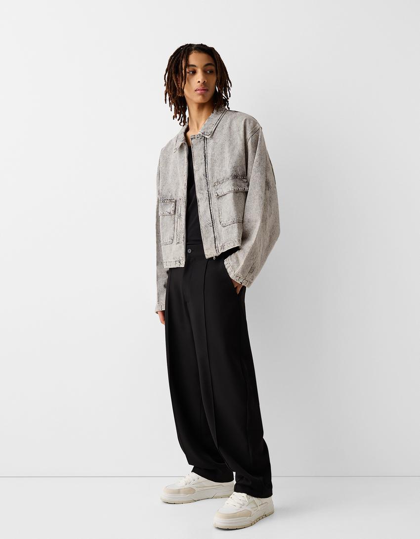 جاكيت بوليرو عامل-رمادي-3