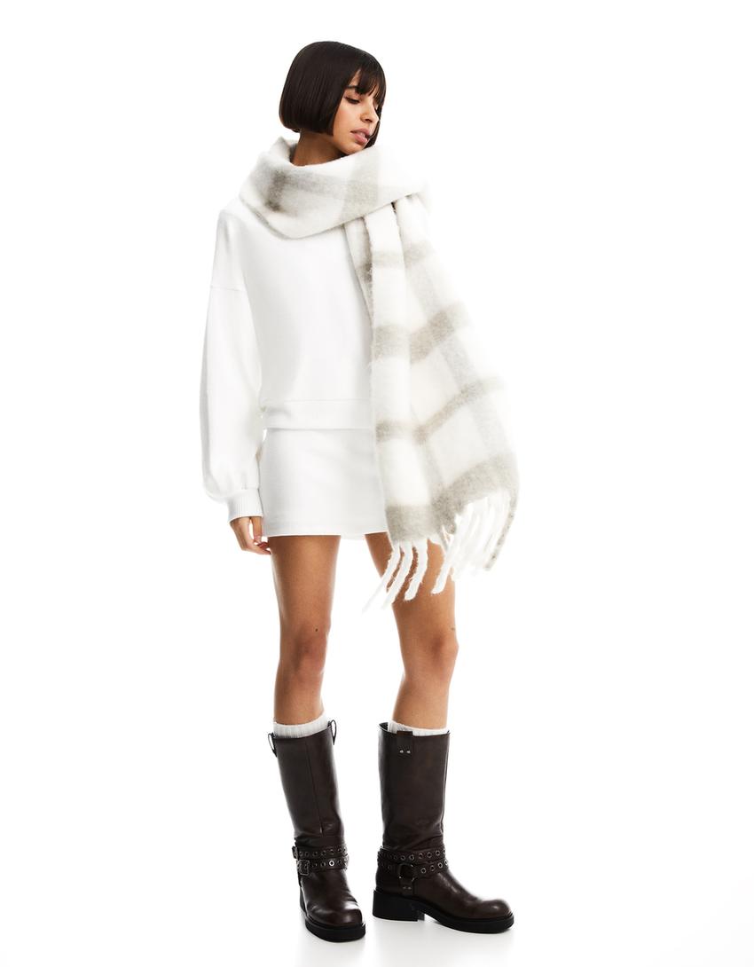 Jersei coll en punta-Cru-3