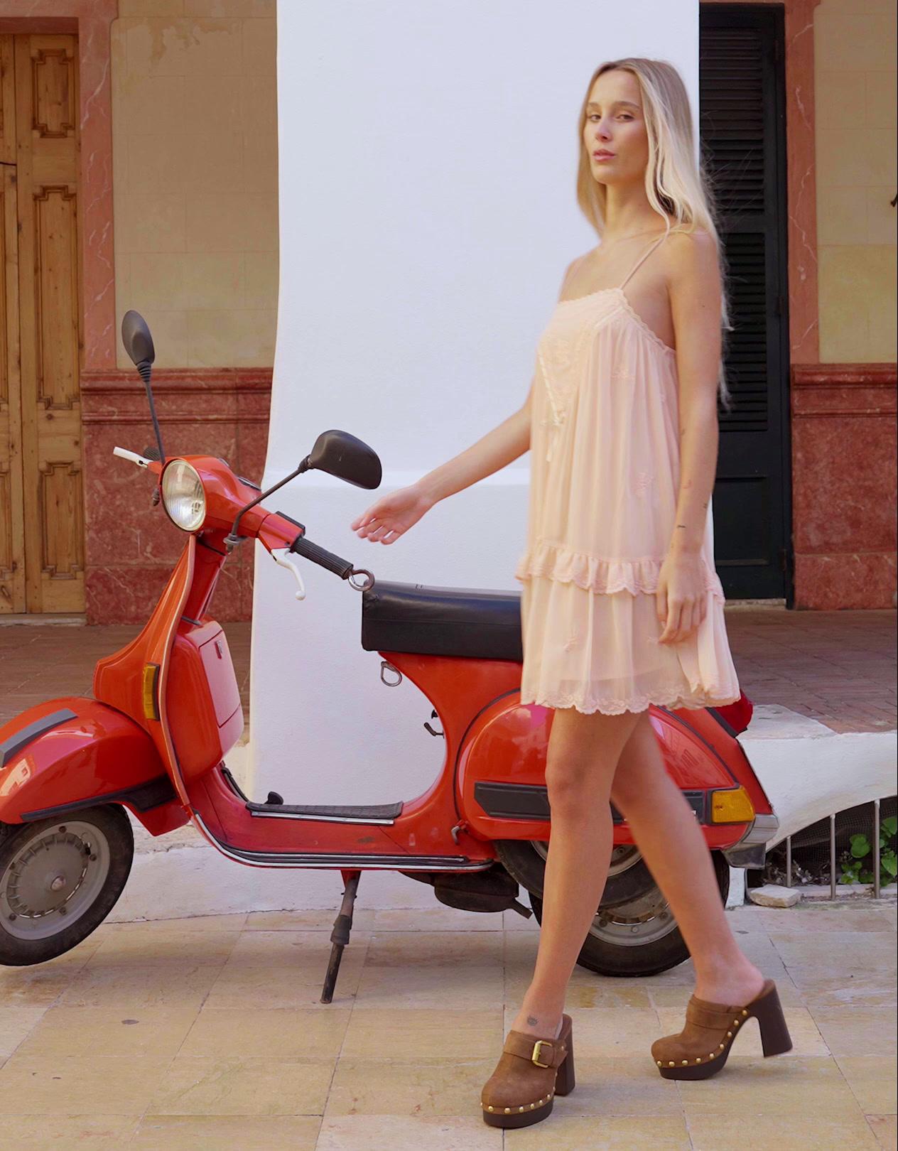 Bohem mini elbise - Görsel 18