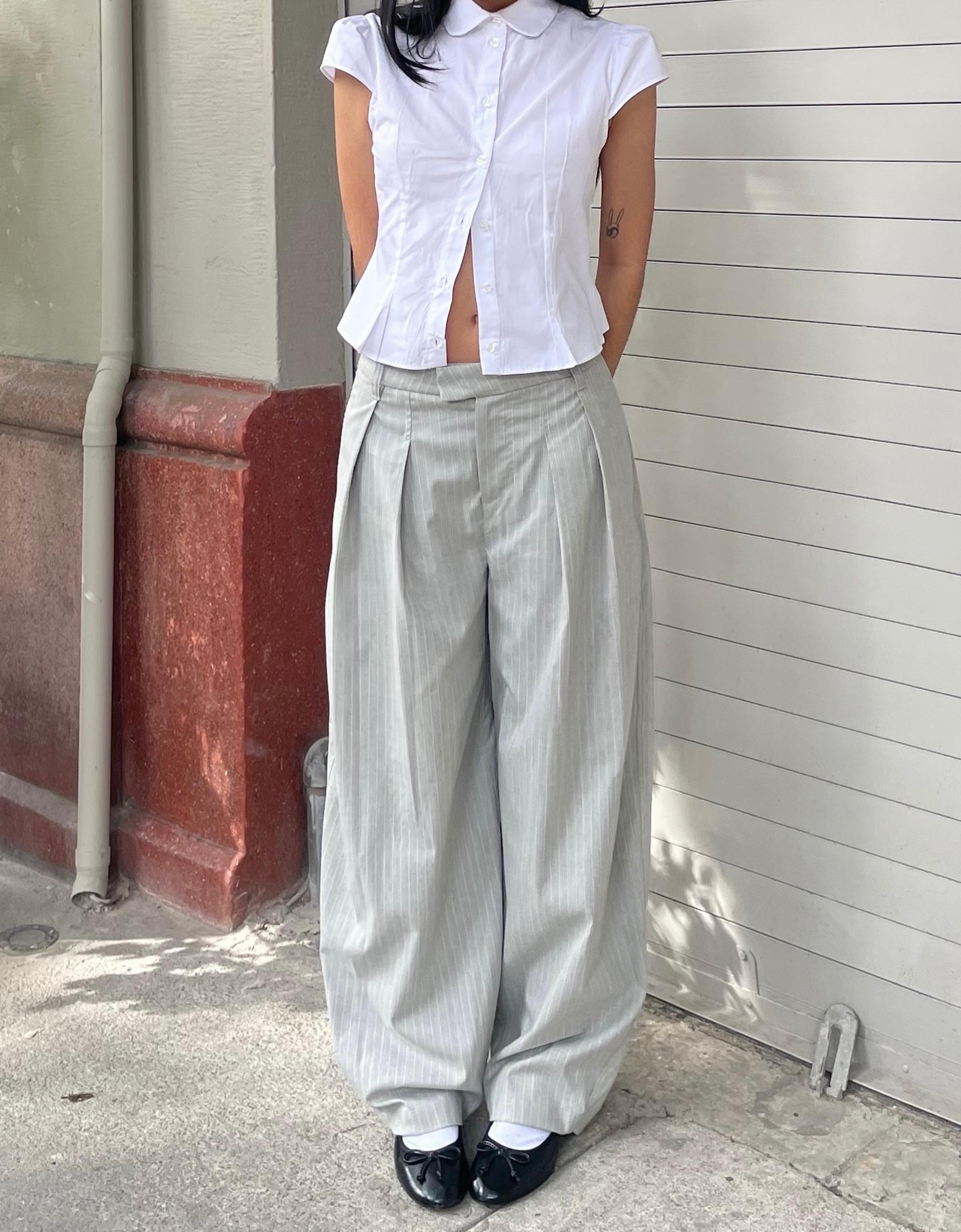 [BEENTRILL]★SIDE POINT BALLOON FIT PANTS BEENTRILL]☆SIDE POINT BALLOON FIT PANTS