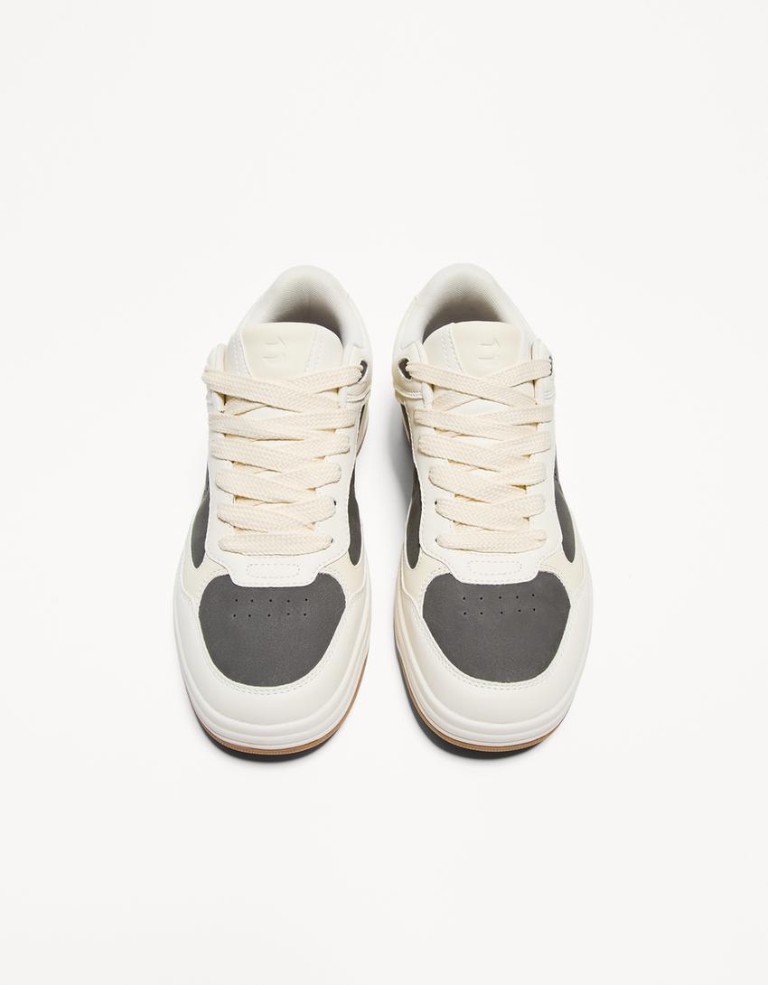 Multipiece trainers-Multicolored