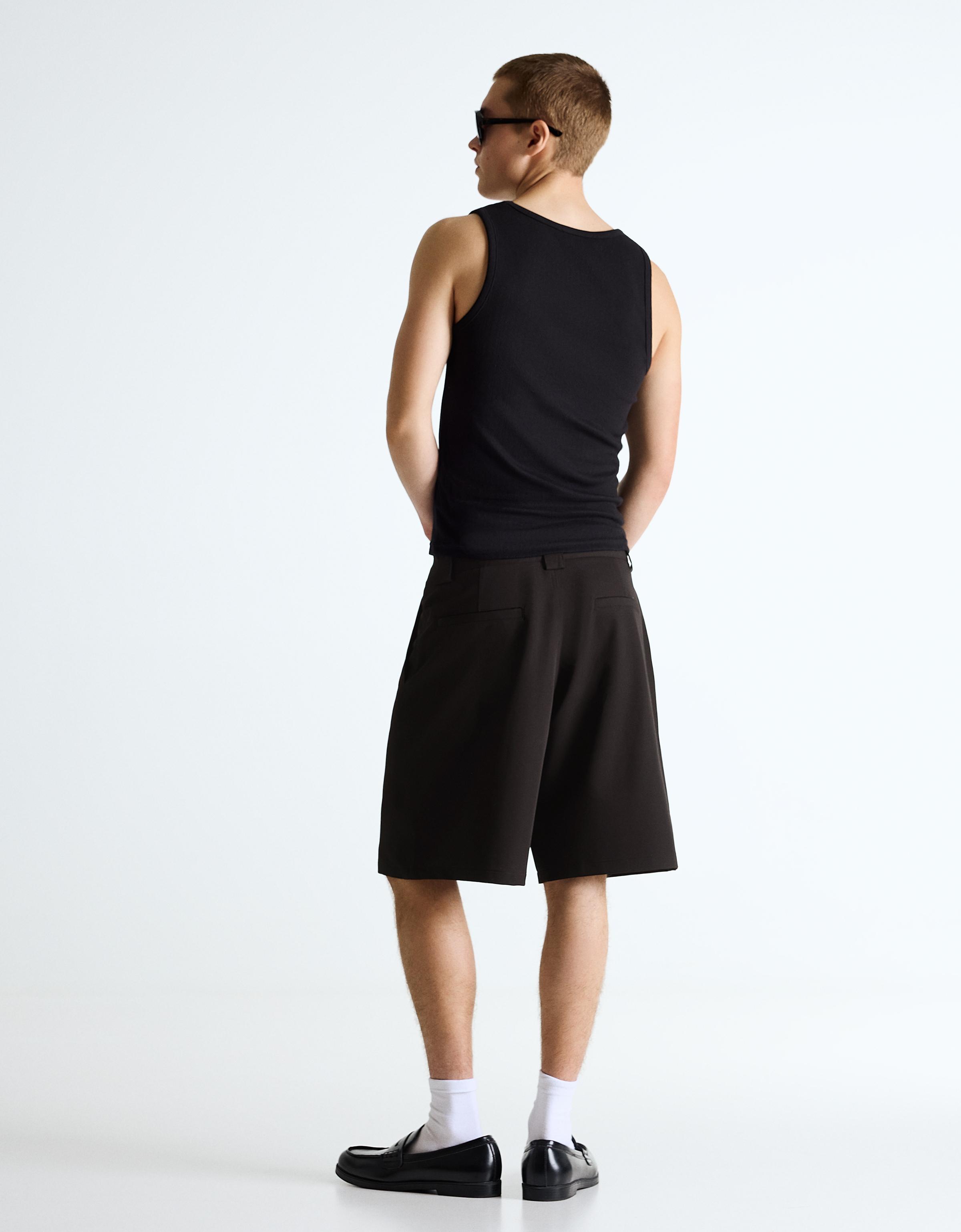 Boxy fit tailored bermuda - Görsel 22