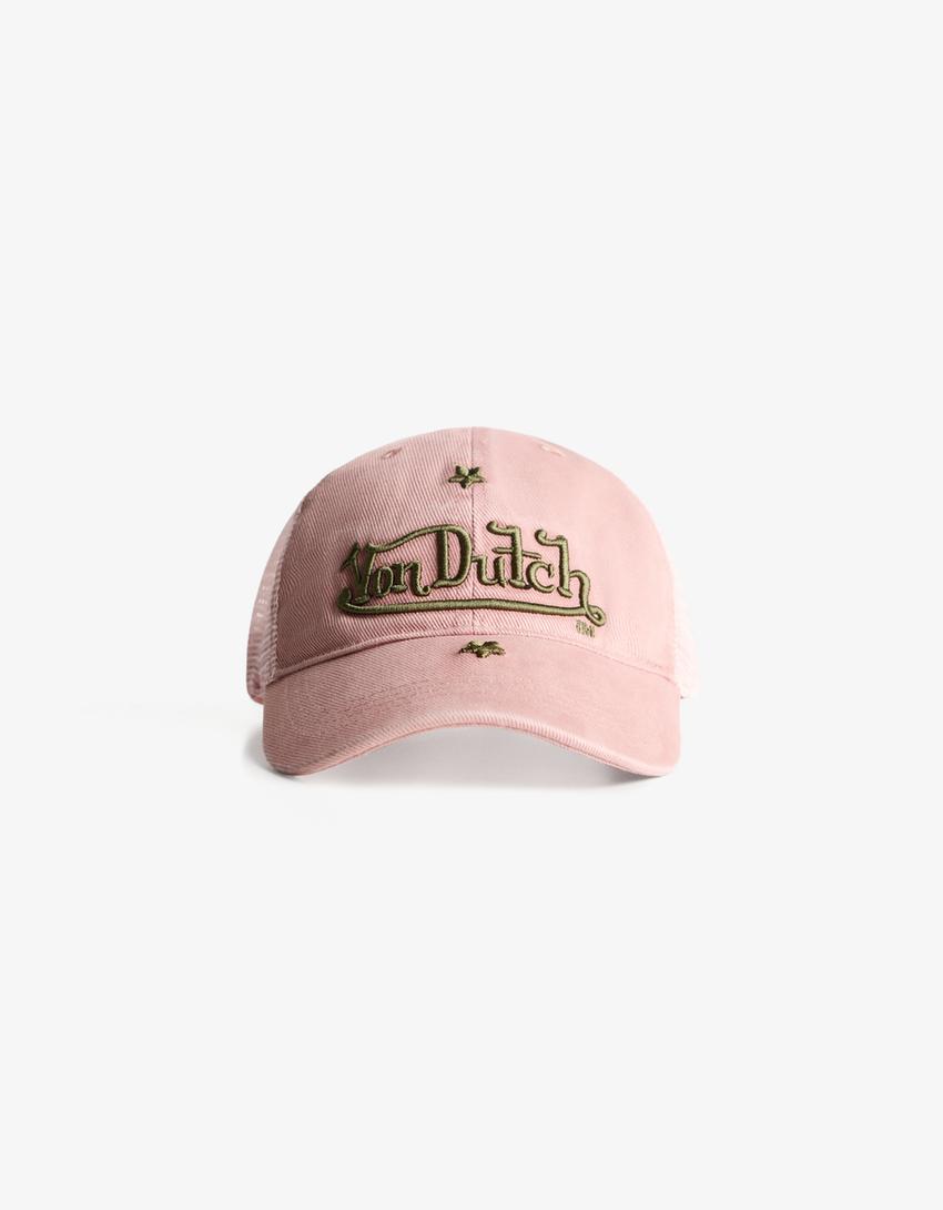 Casquette Von Dutch-Rose-2