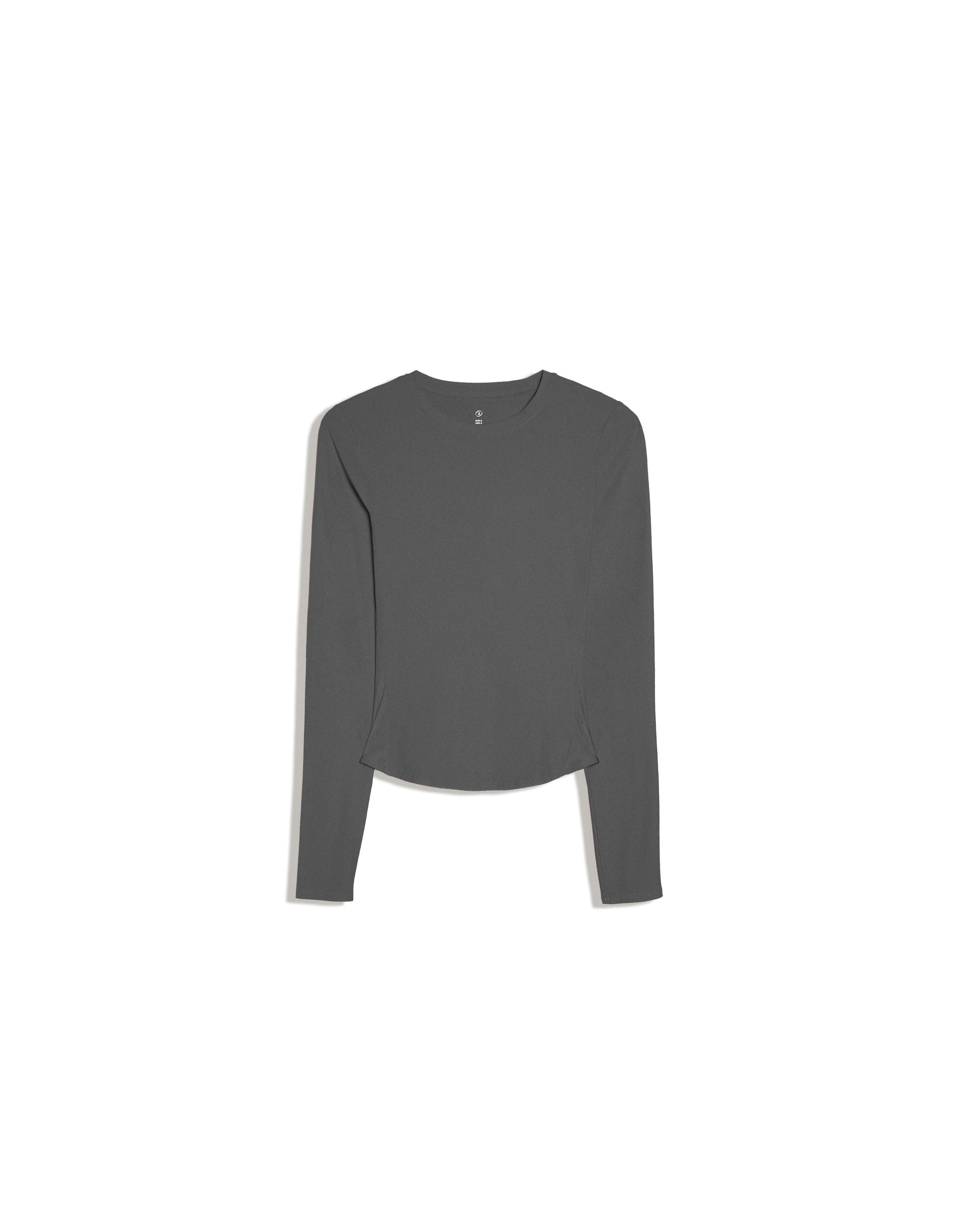 Technical long sleeve breathable & quick-dry T-shirt — Graphite