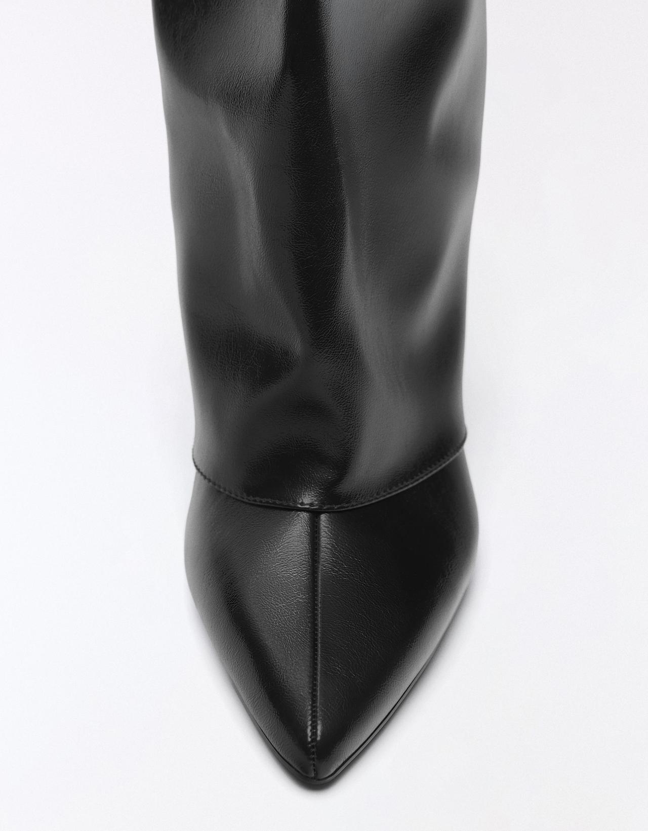 Trouser boots — BLACK