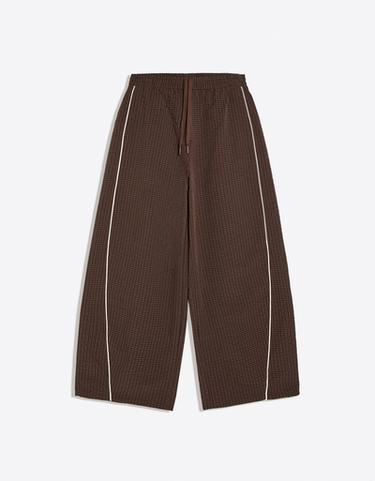 Technical parachute trousers — Brown 5