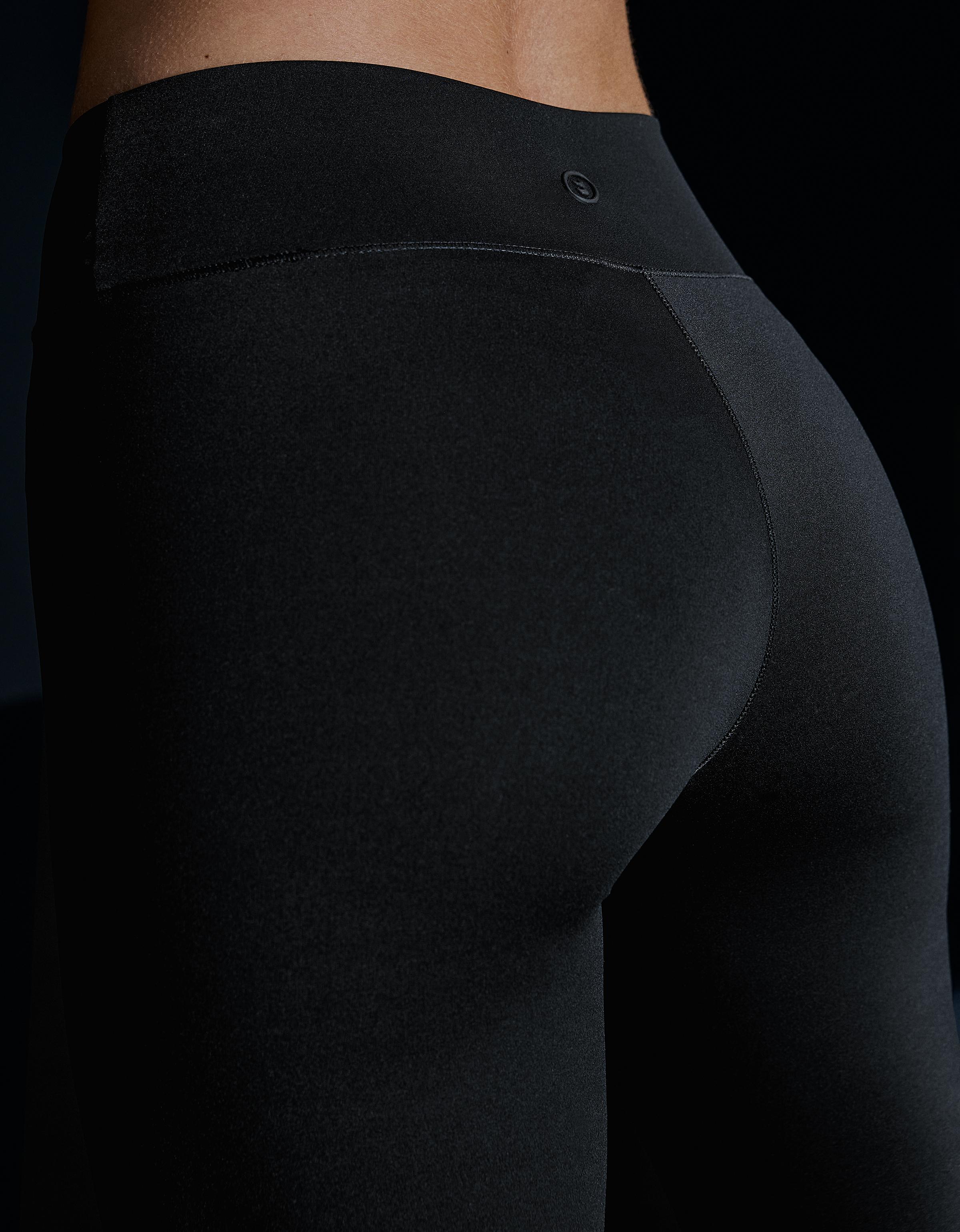 Technical fabric breathable & quick-dry leggings — Black