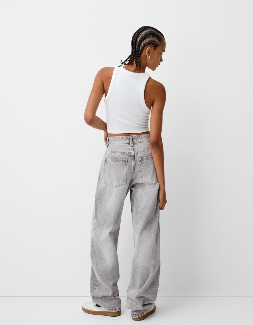 Jeans balloon - Mujer | Bershka