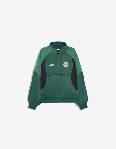 Graphic nylon jacket — Green 5