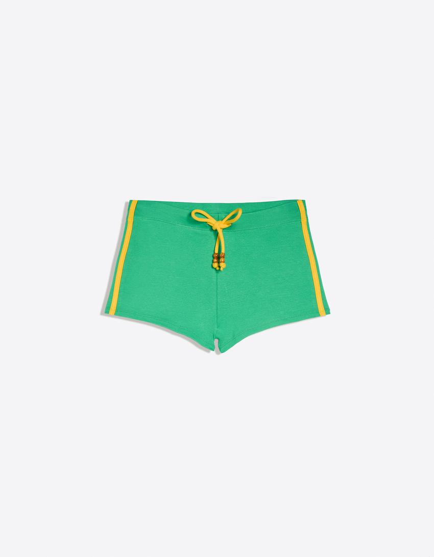 Mini sport shorts-Green